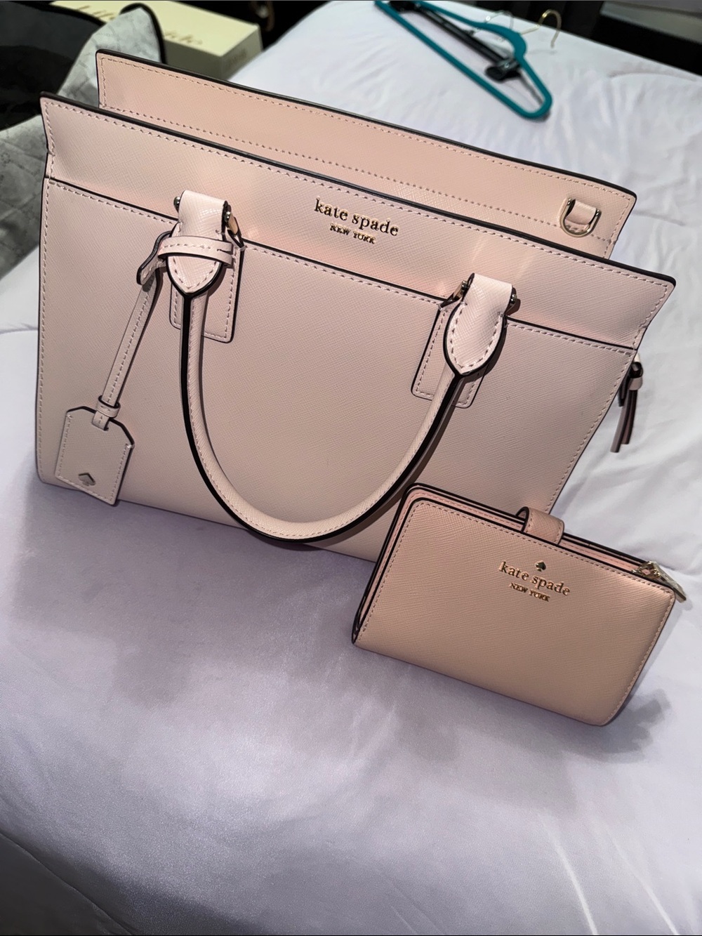 kate spade Cameron leather satchel & wallet